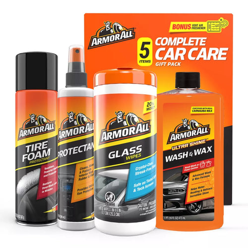 Armor All Complete Car Care Automotive Cleaning Kit