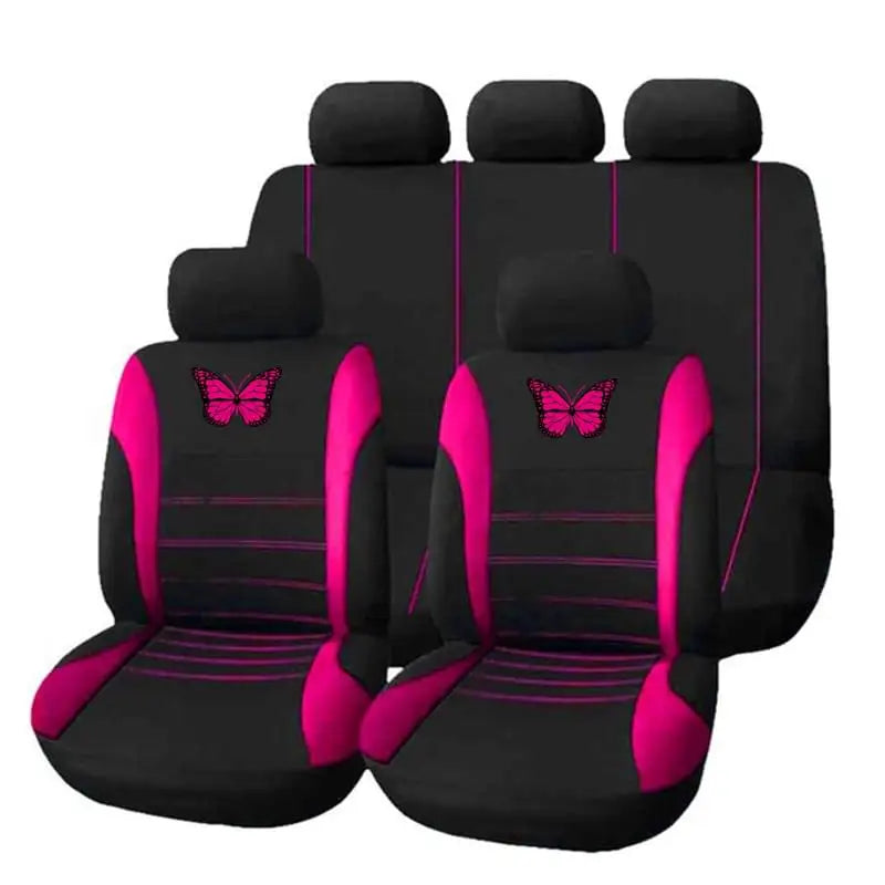 Butterfly Car Seat Covers Universal Car Seat Cover Car Seat Protection Covers Women Car Interior Accessories (9 Colors)