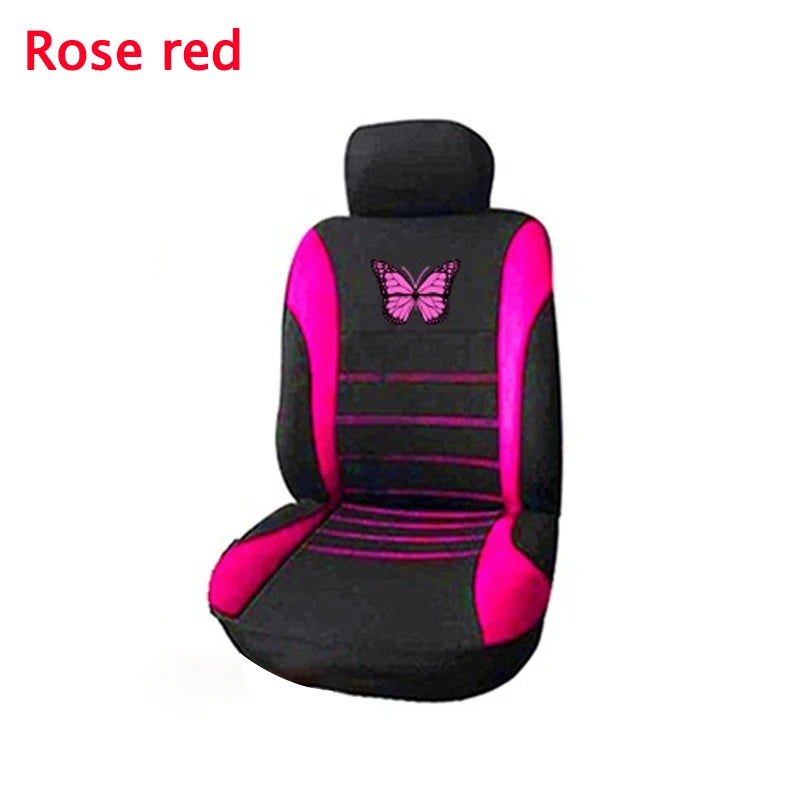 Butterfly Car Seat Covers Universal Car Seat Cover Car Seat Protection Covers Women Car Interior Accessories (9 Colors)